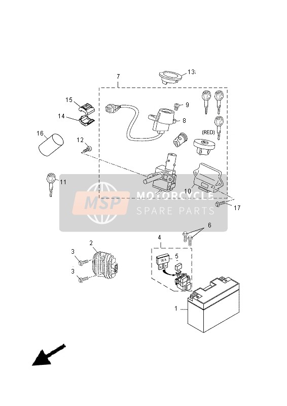 Yamaha YP250RA 2015 Eléctrico 1 para un 2015 Yamaha YP250RA